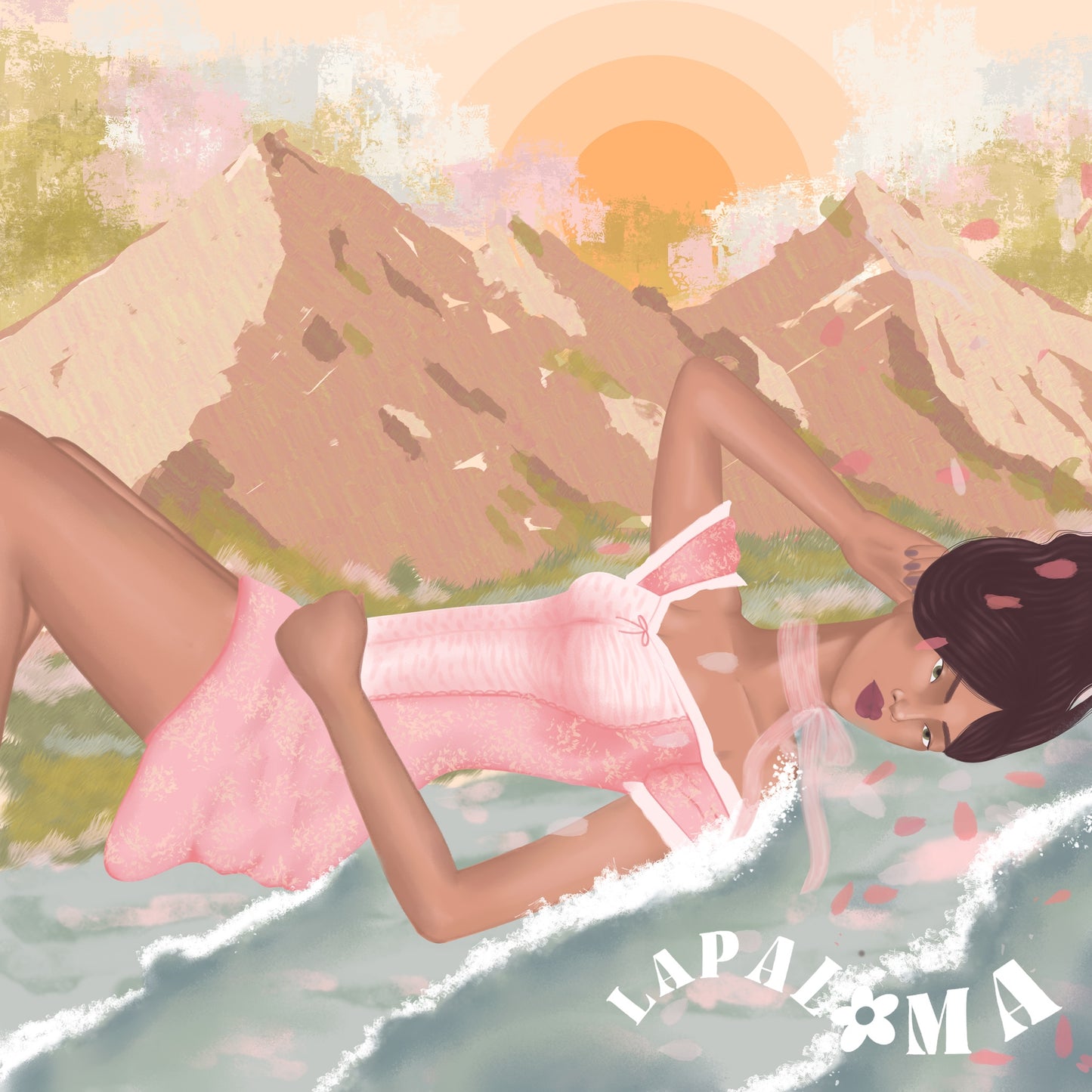 Roses on the shore